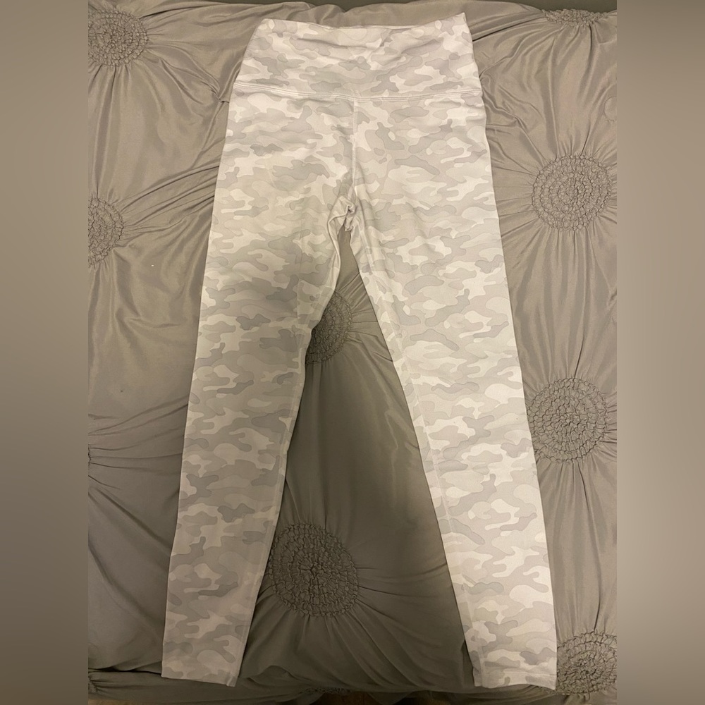 White Camo Leggings